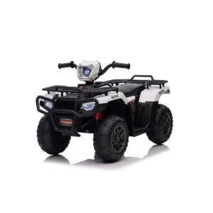 Kinder Quad - Elektrisch - Wit/Zwart - Robuust Ontwerp