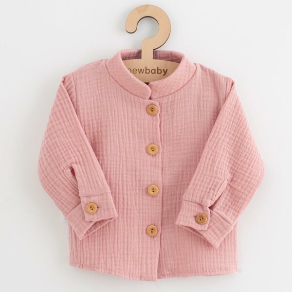 Shirt - Katoen - Roze - Katoen - Maat 80 (9-12 maanden)