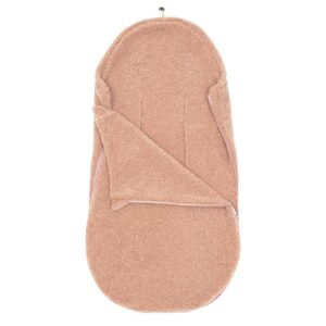 Voetenzak Roze - MINI - Teddy met 3-puntsgordel
