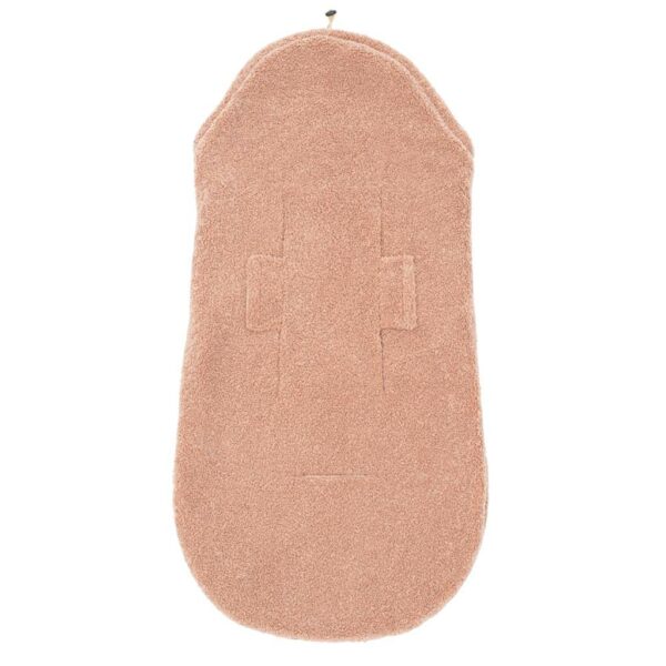 Voetenzak Roze - MINI - Teddy met 3-puntsgordel - Afbeelding 2
