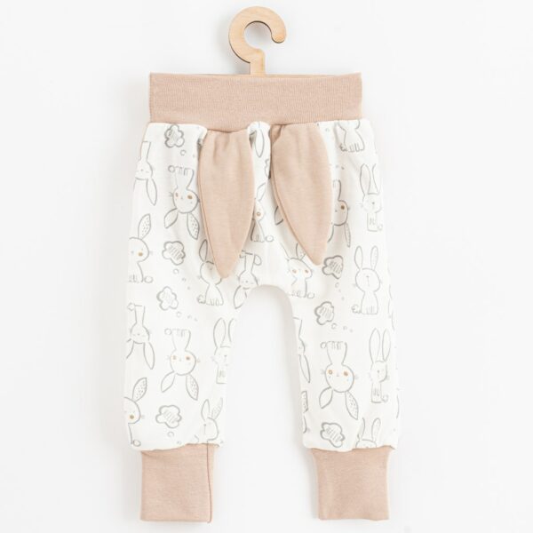 Sweatpants - Baby Cotton - Schattige konijntjes - Maat 62 (3-6 maanden)