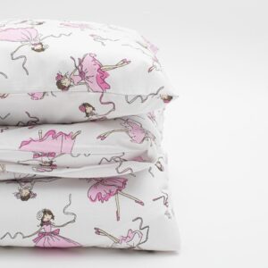 Baby bedtextielset - Ballerina - Kussen & dekbedovertrek