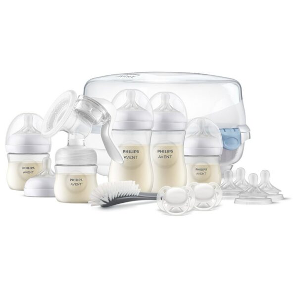 Philips Avent borstvoedingsset - Met handkolf, flessen en sterilisator