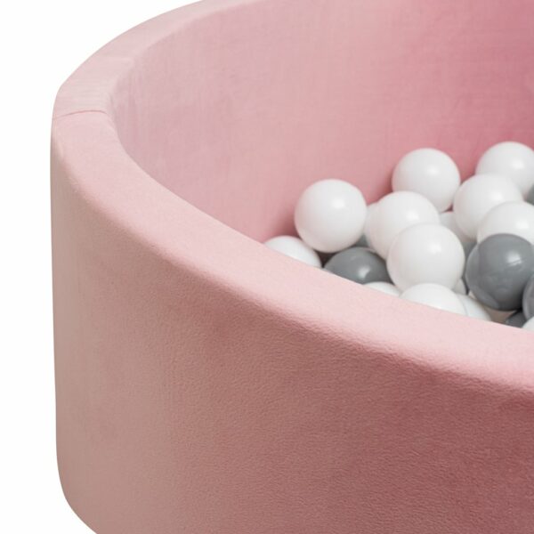 Droge Ballenbak voor Kinderen - Roze met Speelballen