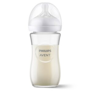 Philips Avent babyfles glas Natural Response - 240 ml - Vanaf 1 maand