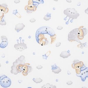 Matras 120x60x6 cm - Kindvriendelijk Koala blauw