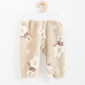 Sweatpants - Wellsoft - Winter - Poolbeer - Maat 56 (0-3m)