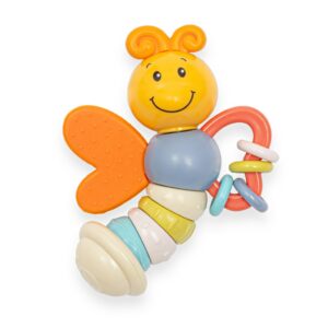 Vlinder Rammelaar met Kleurrijke Ringen