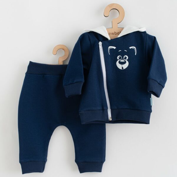 2-Piece Set - Baby Sweatpants - Baby Sweatshirt - Bear Design