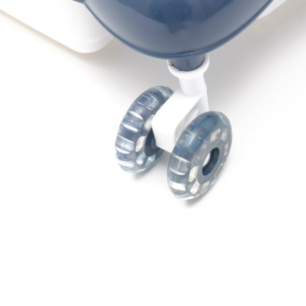 Looptrainer Donkerblauw – Met Geluid, Licht en Siliconen Wielen – 6+ maanden - Afbeelding 5