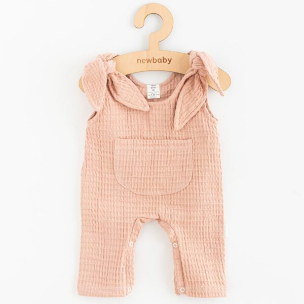 Babyromper - Katoen - Roze - 68 (4-6 maanden) - Aangename pasvorm