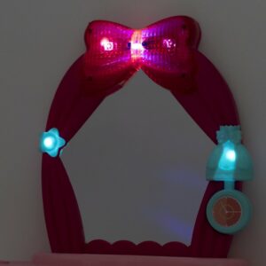 Kinderkaptafel Roze - Inclusief Accessoires & Spiegel