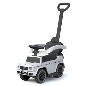 Mercedes-Benz Witte G-Klasse - Duwstang Kinderauto