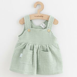 Baby kleding - Babyjurk - Wafelstof - 100% katoen - Maat 68 (4-6 maanden)