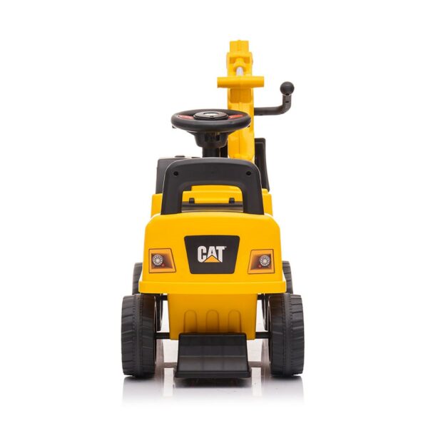 Caterpillar Loopauto Geel – Loopwagen met Graafarm – Stoere Kinderauto - Afbeelding 4