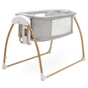 3-in-1 Wieg: Co-sleeper, Reismand en Verstelbaar
