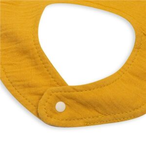 Slabbers - Katoen - 100% biologisch katoen - Mustard - Baby bib