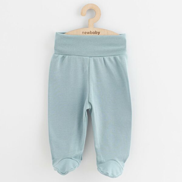 Babybroek - Lichtblauw - Maat 56 - 100% katoen - Babykleding