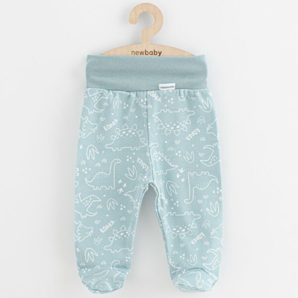Babybroek - Dino patroon - Elastische tailleband - Maat 62 (3-6 maanden)
