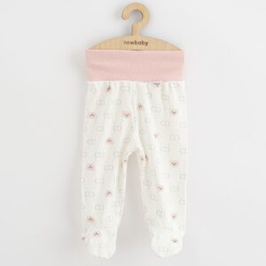Babykleding - Babybroekje - Teddybeer - Maat 68 - Met Houten Hanger