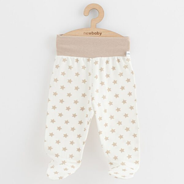 Babybroekjes - 3-delig - Beige - Dino's - Sterren - Uni - Afbeelding 3