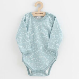 Romper - Dino - Lange Mouwen - 100% Katoen - Maat 50 - Baby Kleding