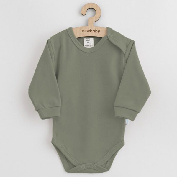 Baby Romper - Groene Romper - Lange Mouwen - 100% Katoen