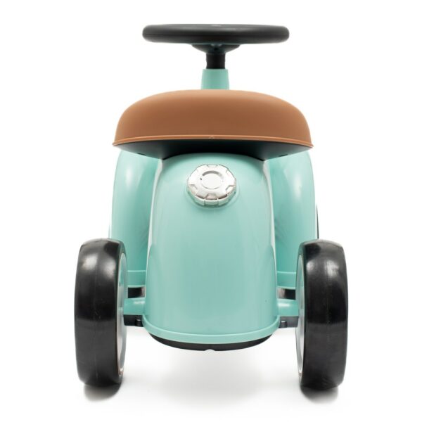 Retro Loopauto Mint – Loopwagen met Geluid en Opbergruimte - Afbeelding 4