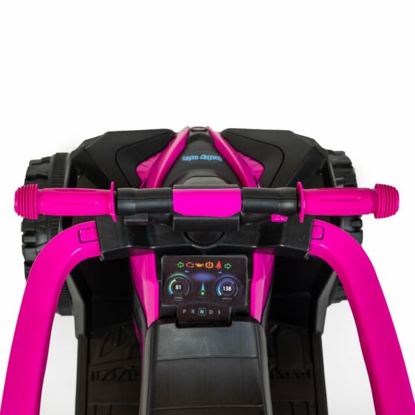 Speelgoedvoertuig Quad ATV - Rood/Zwart - Afbeelding 3