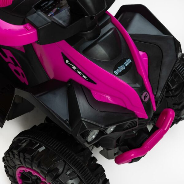 Speelgoedvoertuig Quad ATV - Rood/Zwart - Afbeelding 4