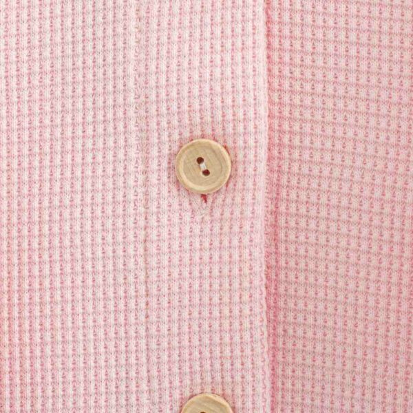 Elegant infant jacket - Luxe babyjasje - Roze - Katoen - Afbeelding 2