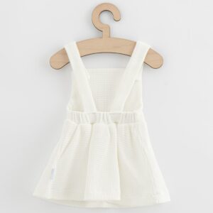Babyjurkje - Wit - Teddybeermotief - Maat 74 (6-9 maanden)