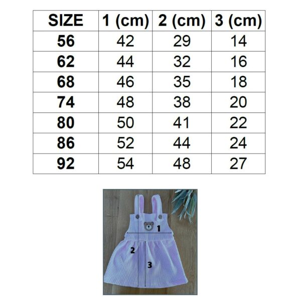 Babyjurkje - Wit - Maat 92 (18-24 m) - Berenapplicatie - Afbeelding 2