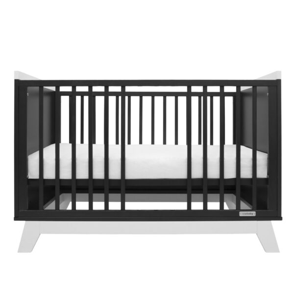Ledikant MARCUS - 120 x 60 cm - Grafiet/Wit - Met Sofafunctie - Afbeelding 2