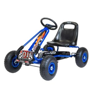 Go-kart Blauw - Robuust Frame - Kinderspeelgoed