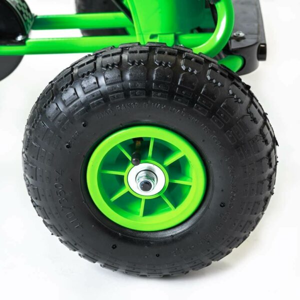 Felgroene Go-kart voor Kinderen - Sportief en Veilig - Afbeelding 4