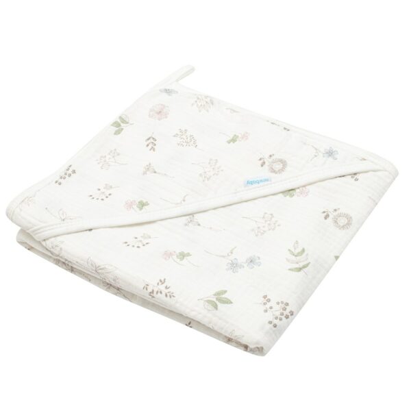 Muslin Handdoek - 90x90 cm - Zacht & Ademend - Bloemen