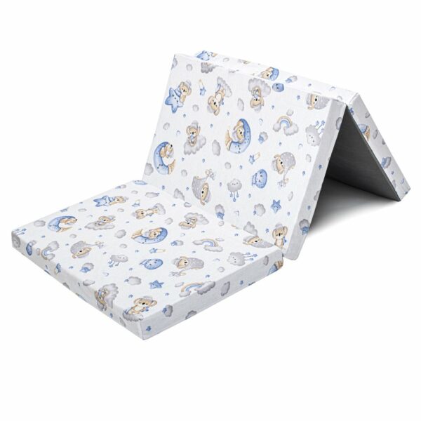 Opvouwbaar Reisbedmatras - 120x60x5 cm - Koala Blauw