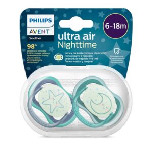 Philips Avent fopspenen Ultra Air Night - 6-18 maanden