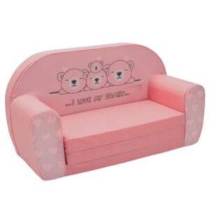 Roze Kinderbank - Schattig Ontwerp - Comfortabel meubel