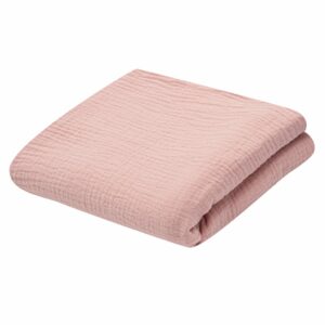Babydeken Hydrofiel Katoen Roze 70x100 cm Zacht