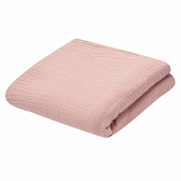 Babydeken Hydrofiel Katoen Roze 70x100 cm Zacht