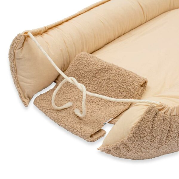 Babynestje - Teddy Beige - Multifunctioneel - 90x50 cm - Afbeelding 3