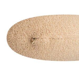 Voedingskussen U-vormig Teddy Beige - 60x50 cm