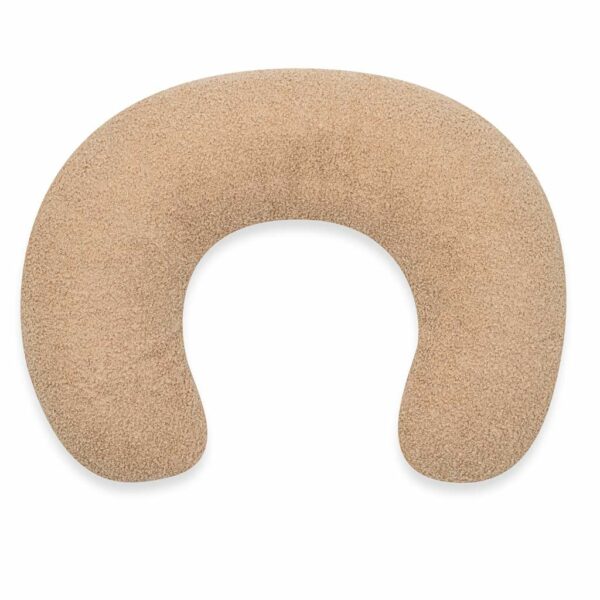 Voedingskussen U-vormig Teddy Beige - 60x50 cm - Afbeelding 3