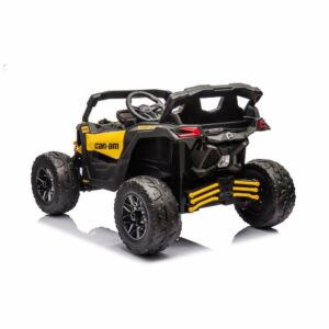 Can-Am Off-road Kinderbuggy - Geel/Zwart - Elektrisch