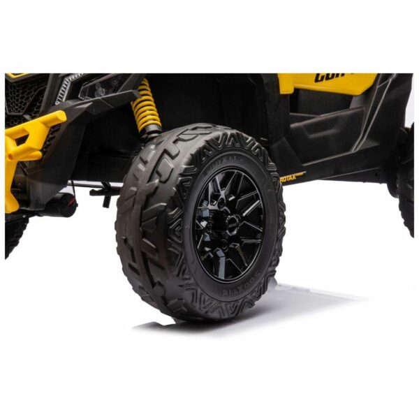 Can-Am Off-road Kinderbuggy - Geel/Zwart - Elektrisch - Afbeelding 4
