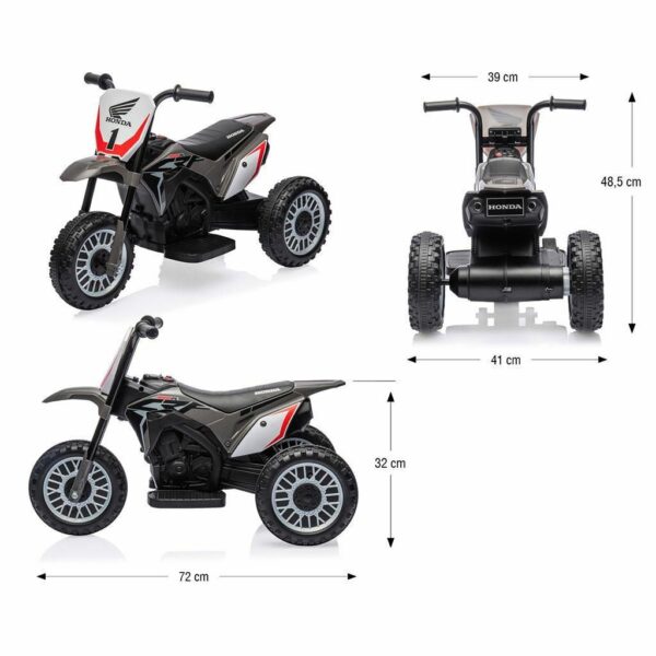 Honda Kindermotor Driewielig Elektrisch Off-road Roze - Afbeelding 4