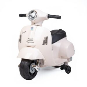 Kinderscooter Crèmekleurig met Steunwieltjes