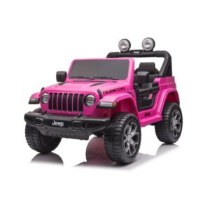 Elektrische Jeep Wrangler - Roze - Voor 2 kinderen